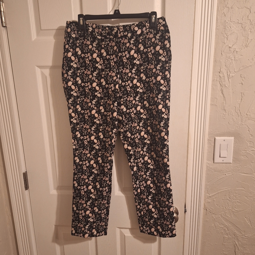 Floral Patterned Pants